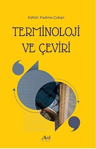 Terminoloji ve Çeviri - 1