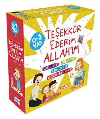 Teşekkür Ederim Allah`ım 4 Kitap Takım - 1