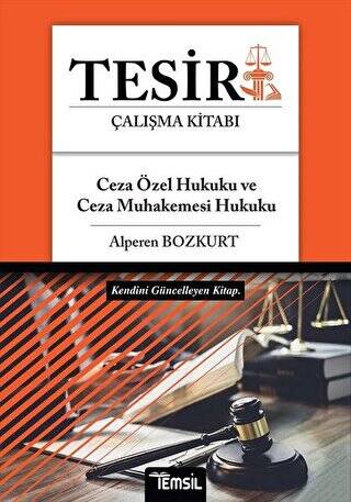 Tesir Çalışma Kitabı - Ceza Özel Hukuku ve Ceza Muhakemesi Hukuku - 1