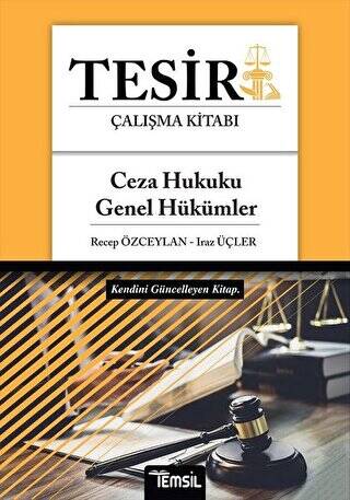 Tesir Ceza Hukuku Genel Hükümler Çalışma Kitabı - 1