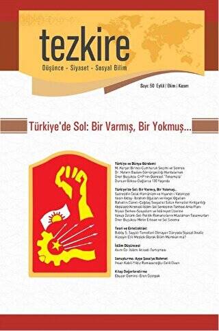 Tezkire Dergisi Sayı: 50 Eylül-Ekim-Kasım - 1