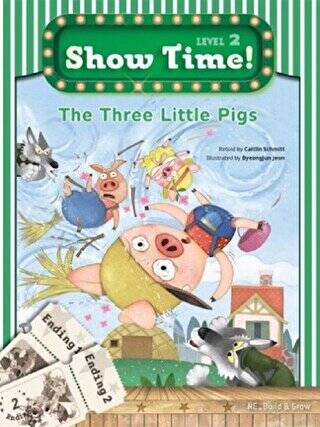 The Three Little Pigs Show Time! Level 2 - 1