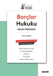 THEMIS – Borçlar Hukuku Genel Hükümler – Konu Anlatımı - 1