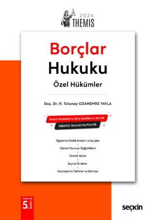 THEMIS - Borçlar Hukuku Özel Hükümler - Konu Kitabı - 1