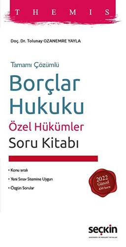 Themis - Borçlar Hukuku Özel Hükümler Soru Kitabı - 1