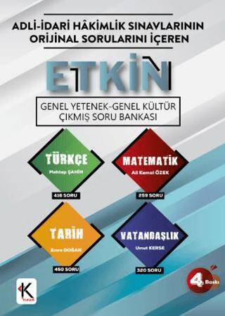 Etkin Genel Yetenek - Genel Kültür Çıkmış Soru Bankası - 1