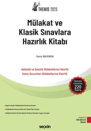 THEMIS – Mülakat ve Klasik Sınavlara Hazırlık Kitabı - 1