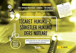 Ticaret Hukuku 2 - Şirketler Hukuku Ders Notları - 1