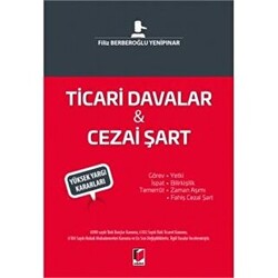 Ticari Davalar - Cezai Şart - 1