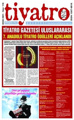 Tiyatro Gazetesi Sayı: 118 Ocak 2021 - 1