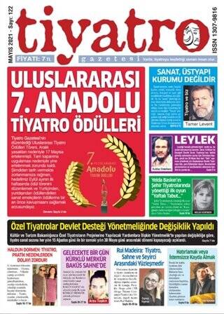 Tiyatro Gazetesi Sayı: 122 Mayıs 2021 - 1