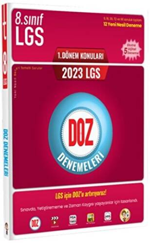 2023 8. Sınıf LGS 1. Dönem Doz Denemeleri - 1