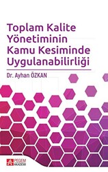 Toplam Kalite Yönetiminin Kamu Kesiminde Uygulanabilirliği - 1