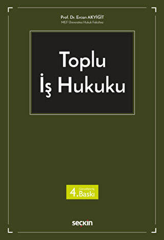 Toplu İş Hukuku - 1