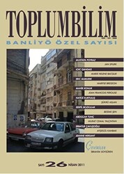 Toplumbilim Sayı: 26 Banliyö Özel Sayısı - 1