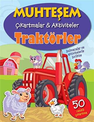 Traktörler - Muhteşem Çıkartmalar ve Aktiviteler - 1