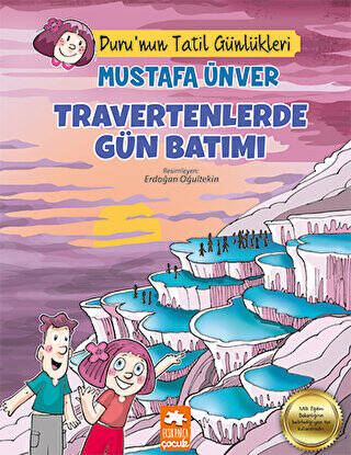 Travertenlerde Gün Batımı - 1