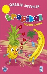 Tropikal Boyama Zamanı - Sebzeler Meyveler - 1