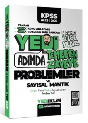 KPSS-ALES-DGS Yedi Adımda Temelden Zirveye Problemler ve Sayısal Mantık Video Konu Anlatımlı Video Çözümlü Soru Bankası - 1