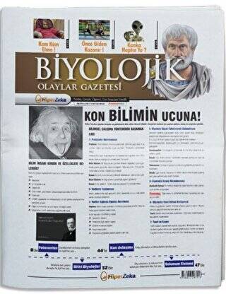 Tüm Sınavlar İçin Biyolojik Olaylar Biyoloji Gazetesi - 1