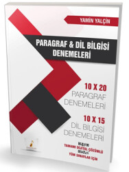 Tüm Sınavlar İçin Paragraf ve Dil Bilgisi Denemeleri Tamamı Dijital Çözümlü - 1