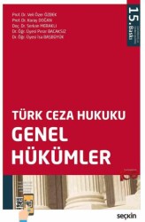 Türk Ceza Hukuku Genel Hükümler - 1