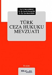 Türk Ceza Hukuku Mevzuatı - 1