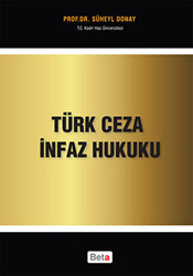 Türk Ceza İnfaz Hukuku - 1