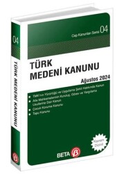 Türk Medeni Kanunu - Ağustos 2024 - 1