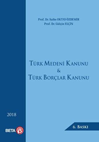 Türk Medeni Kanunu ve Türk Borçlar Kanunu - 1