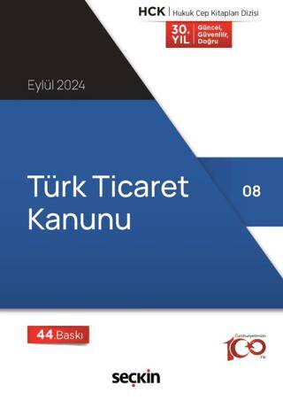 Türk Ticaret Kanunu Cep Kitabı - 1