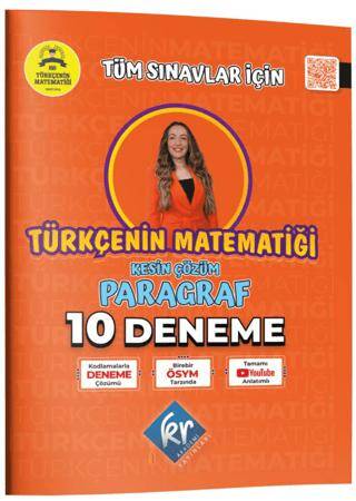 Türkçenin Matematiği Tüm Sınavlar İçin Paragraf 10 Deneme - 1