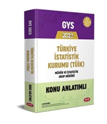 Türkiye İstatistik Kurumu Tüik GYS Konu Anlatımlı - 1