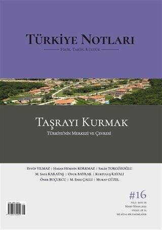 Türkiye Notları Dergisi Sayı 16 - 1