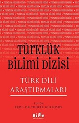 Türklük Bilimi Dizisi - Türk Dili Araştırmaları - 1