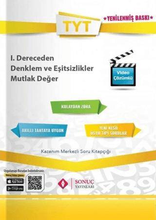 TYT 1. Dereceden Denklem ve Eşitsizlikler Mutlak Değer - 1