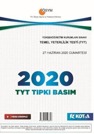 TYT 2020 Tıpkı Basım - 1