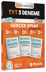 TYT 3 Deneme Gerçek Sınav Provası - 1