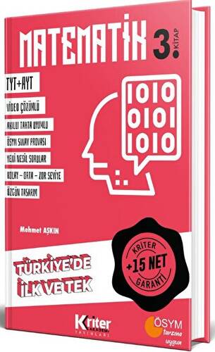 TYT AYT 15 Net Garantili Matematik 3. Kitap - 1