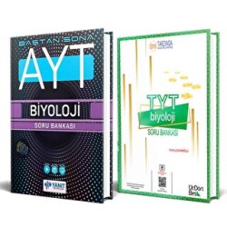 TYT - AYT Biyoloji Soru Bankası Seti İki Kitap Set - 1