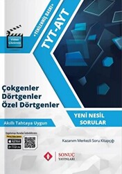 TYT-AYT Çokgenler Dörtgenler Özel Dörtgenler - 1