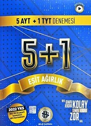 TYT AYT Eşit Ağırlık 5+1 Denemesi - 1