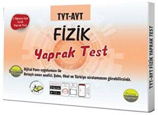 TYT-AYT Fizik Yaprak Testleri Kutulu Dökme Test 5x56 Adet - 1