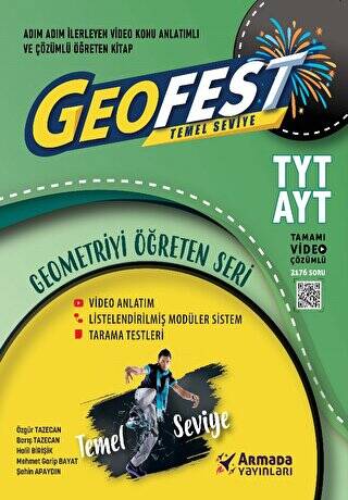 TYT AYT Geofest Geometri Temel Seviye Geometriyi Öğreten Seri - 1