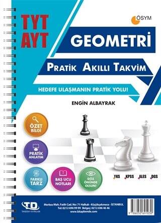 TYT - AYT Geometri Pratik Akıllı Takvim - 1