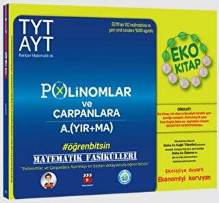 TYT-AYT Matematik Fasikülleri - Polinomlar ve Çarpanlara Ayırma Eko - 1