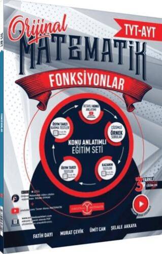 TYT AYT Matematik Fonksiyonlar Konu Anlatımlı Eğitim Seti - 1