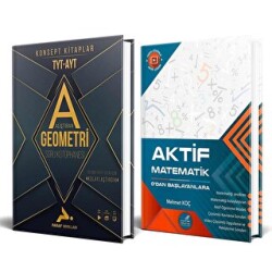 TYT-AYT Sıfırdan Matematik Geometri İki Kitap Set - 1