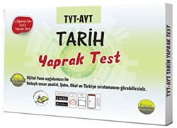 TYT-AYT Tarih Yaprak Testleri Kutulu Dökme Test 5x52 Adet - 1