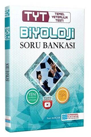 TYT Biyoloji Video Çözümlü Soru Bankası - 1